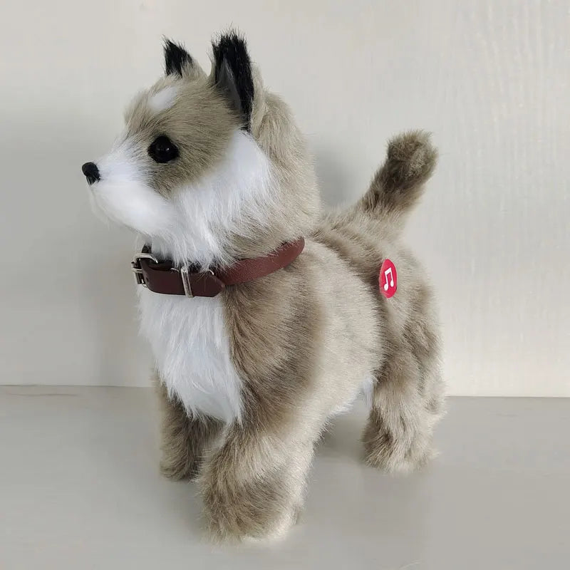 Interactive Electronic Plush Puppy - Walks, Barks & Sings