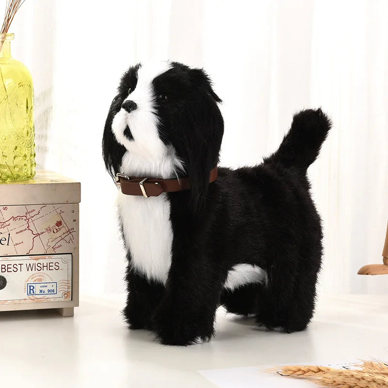 Interactive Electronic Plush Puppy - Walks, Barks & Sings