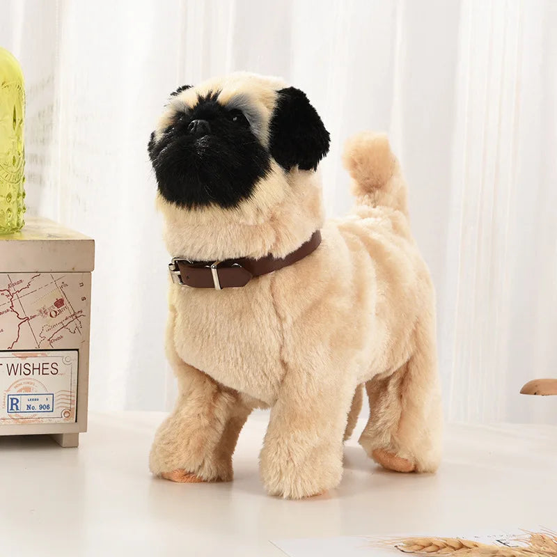 Interactive Electronic Plush Puppy - Walks, Barks & Sings
