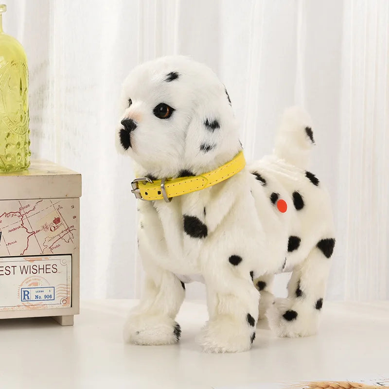 Interactive Electronic Plush Puppy - Walks, Barks & Sings